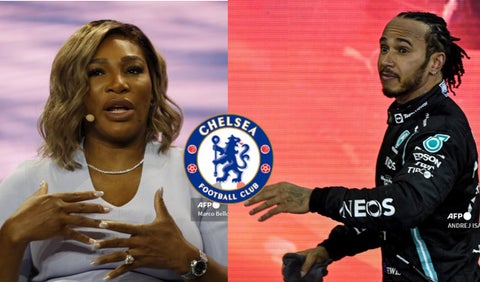 Lewis Hamilton y Serena Williams, interesados en ser accionistas del Chelsea.