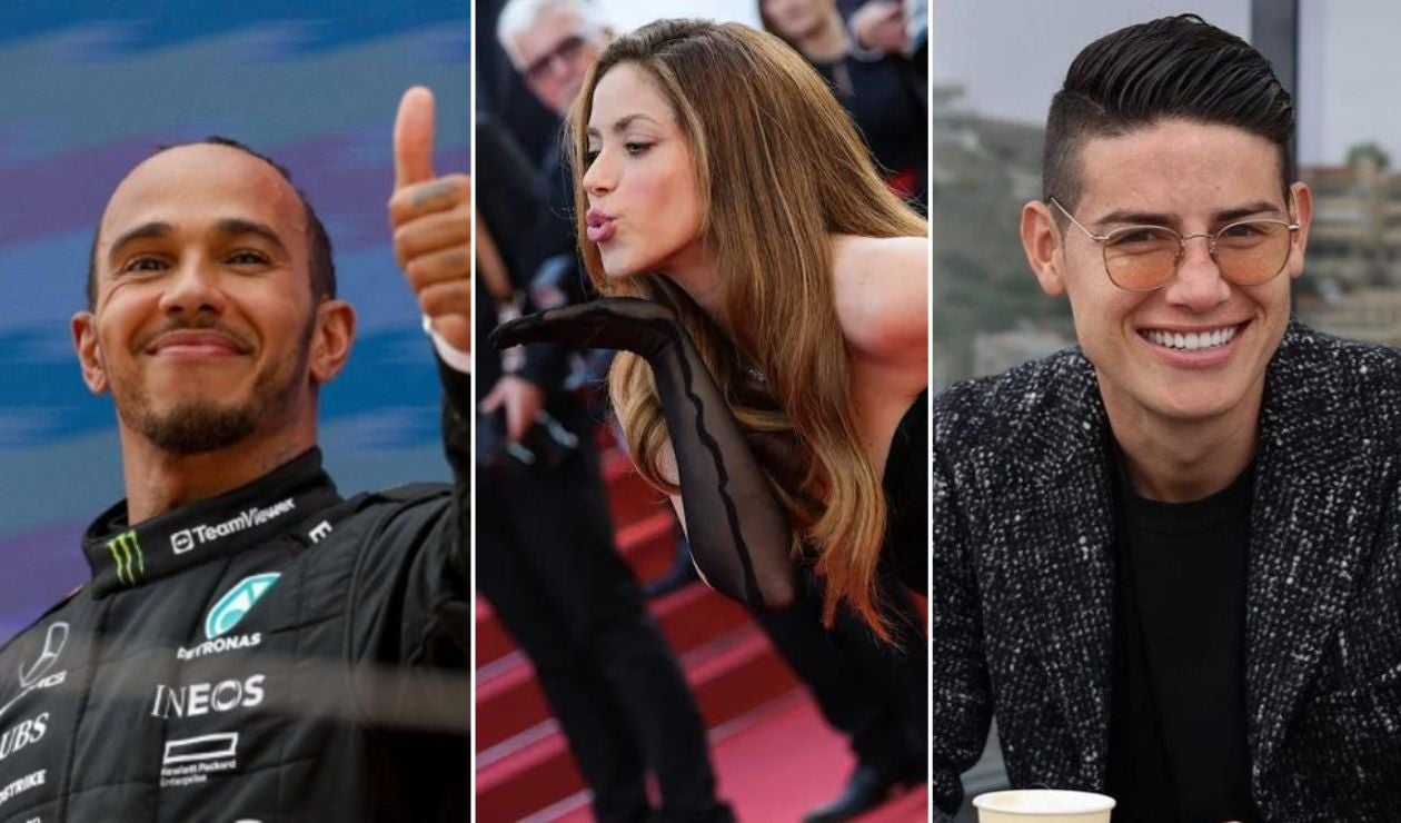 Shakira habría dejado a Hamilton y estaría saliendo con un amigo de James