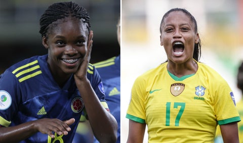 Linda Caicedo - Ary Borges - Copa América Femenina