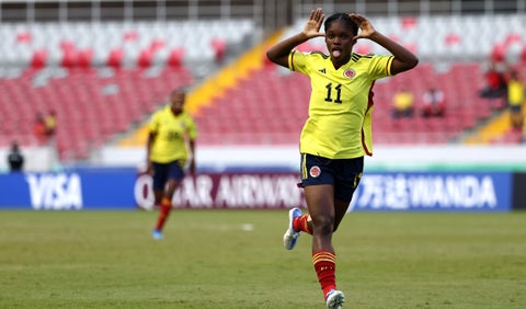 Linda Caicedo, Colombia Sub 20 mundial