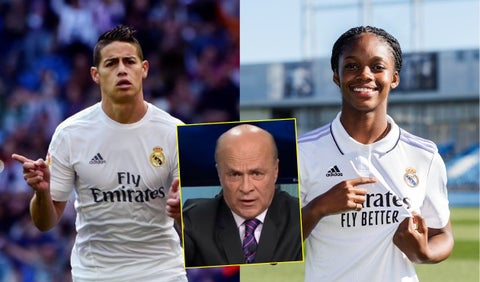 Linda Caicedo, James Rodríguez Real Madrid, Carlos Antonio