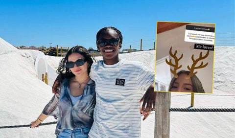 Linda Caicedo, posible cachos a su ex