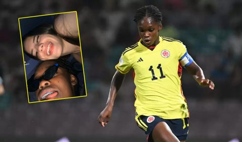 Linda Caicedo y su novia