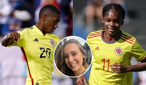 Linda Caicedo, Yaser Asprilla, Nicole Regnier