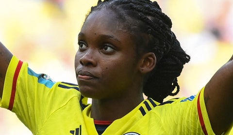 Linda Caicedo con la selección Colombia
