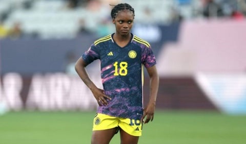 Linda Caicedo con la Selección Colombia