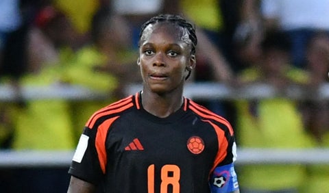 Linda Caicedo con la selección Colombia