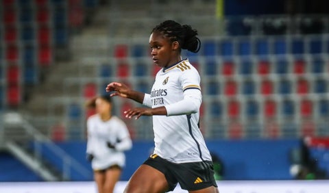 Linda Caicedo con el Real Madrid