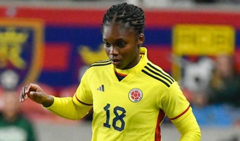 Linda Caicedo con la selección Colombia