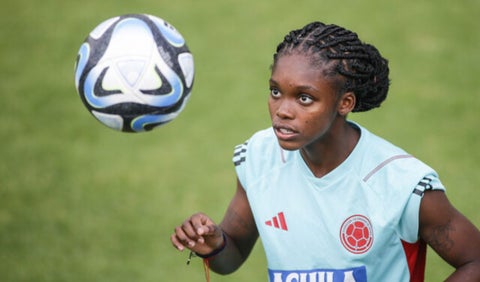 Linda Caicedo con la Selección Colombia