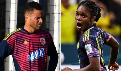 Linda Caicedo y José Luis Chunga