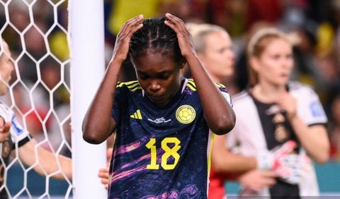 Linda Caicedo con la selección Colombia