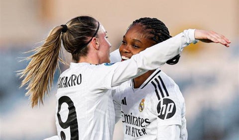 Linda Caicedo con el Real Madrid