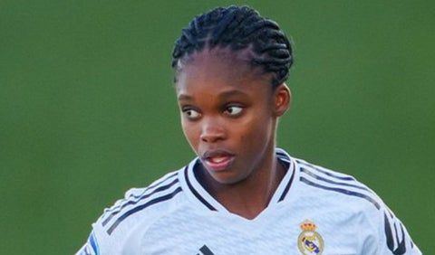 Linda Caicedo con el Real Madrid