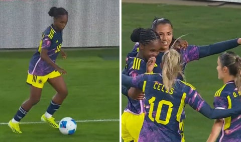 Gol de Linda Caicedo con la selección Colombia