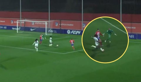 Video: golazo de Linda Caicedo contra el Atlético en Copa de la Reina