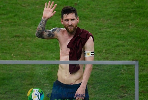 Lionel Messi, tras el partido Argentina vs. Venezuela, Copa América