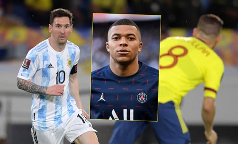 Lionel Messi, Colombia, Kylian Mbappé