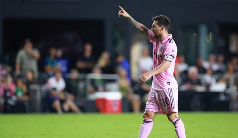Lionel Messi con el Inter Miami