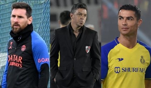 Lionel Messi, Cristiano Ronaldo, Marcelo Gallardo
