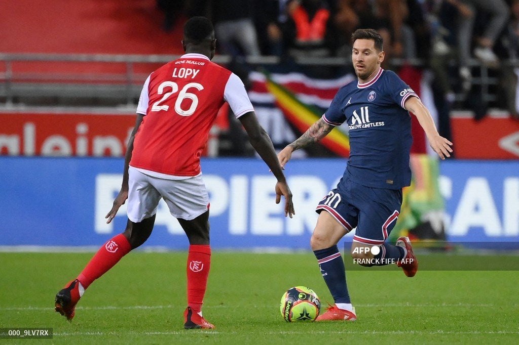 Lionel Messi, debut PSG