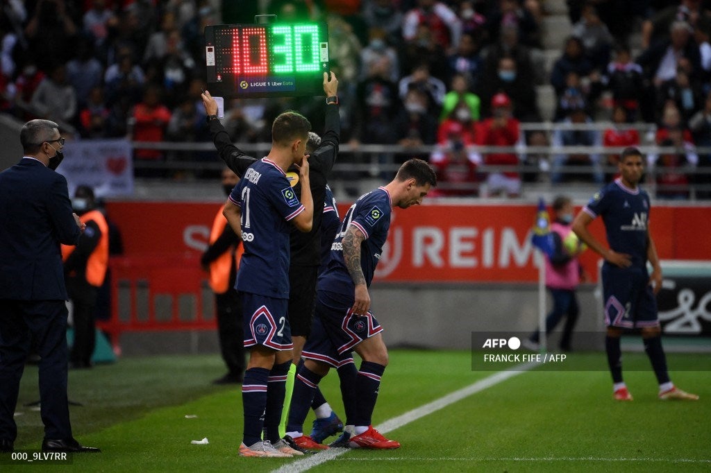 Lionel Messi, debut PSG