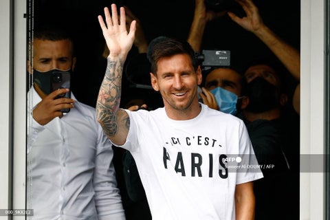 Lionel Messi en París