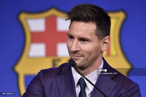 Lionel Messi, exjugador del Barcelona