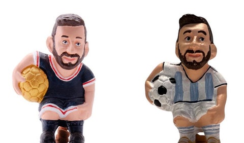 Lionel Messi para el pesebre de navidad