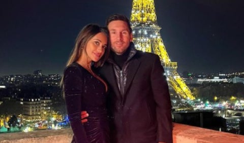 Lionel Messi y Antonela Roccuzzo