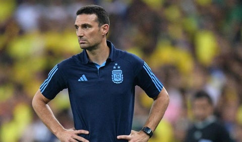 Lionel Scaloni, técnico de la Selección Argentina