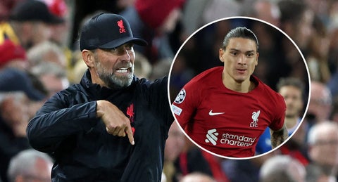 Liverpool, críticas a Jurgen Klopp por el fichaje de Darwin Nuñez