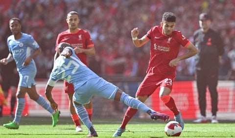 Liverpool vs Manchester City, 2022.