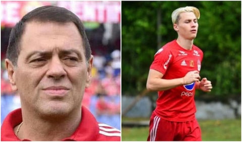 Tulio Gómez y Nicholas Llanos