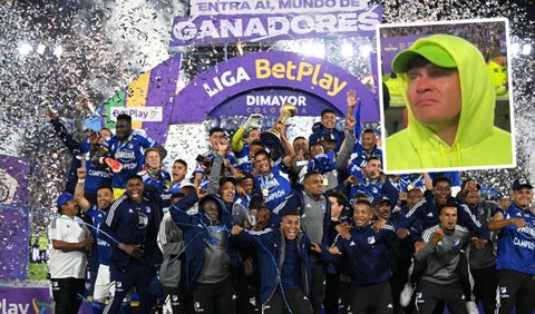 Hincha lloró, pero no pudo ver a Millonarios campeón