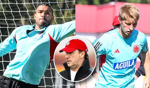 Llinás, Montero y Néstor Lorenzo, Selección Colombia