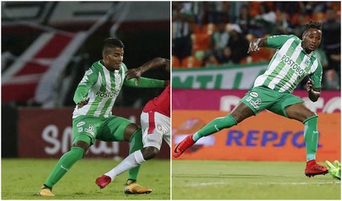 Raúl Loaiza y Gustavo Torres, Atlético Nacional