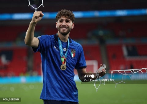 Locatelli, jugador de Italia