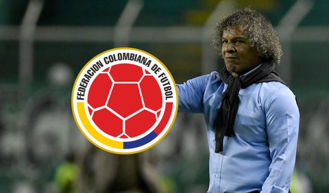 Logo Colombia y Alberto Gamero