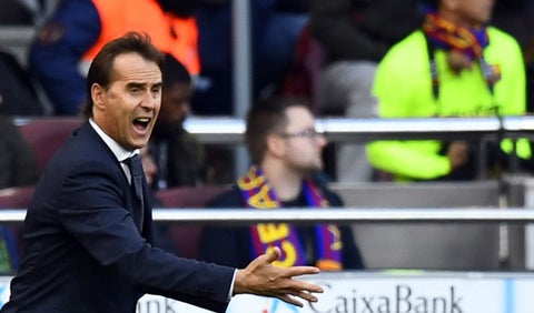 Julen Lopetegui, extécnico del Real Madrid