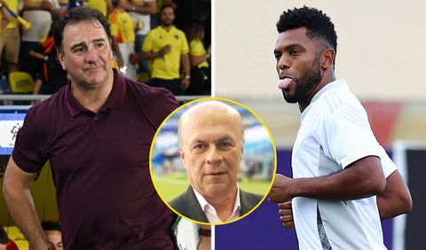 Néstor Lorenzo, Miguel Ángel Borja y Carlos Antonio Vélez