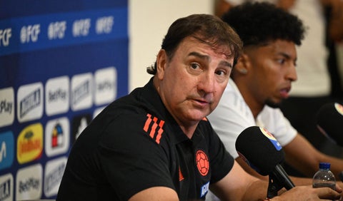 Néstor Lorenzo con la selección Colombia