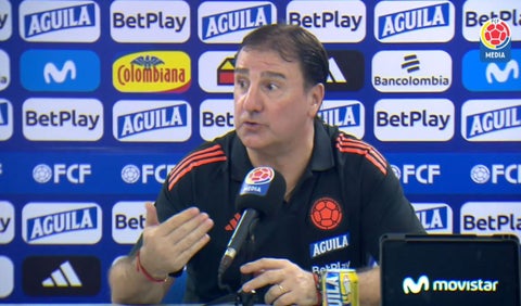 Lorenzo tomó primera decisión en Colombia tras el empate ante Paraguay