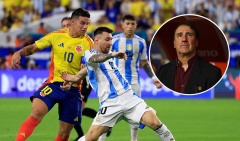 Lorenzo hizo dura comparación sobre Messi y James en la Copa América