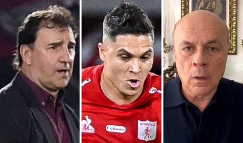 Néstor Lorenzo, Juan Fernando Quintero y Carlos Antonio Vélez