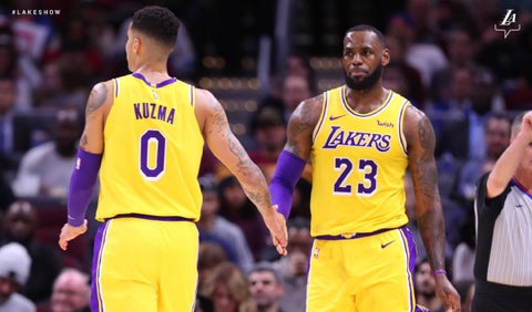 Kuzma y LeBron
