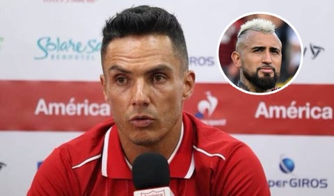 Lucas González y Arturo Vidal