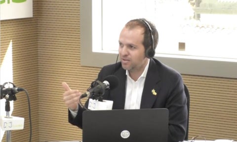 Ernesto Lucena, ministro del Deporte.