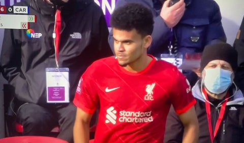 Luis Díaz, debut Liverpool