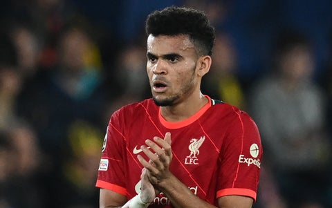 Luis Díaz, figura del Liverpool en la Champions League